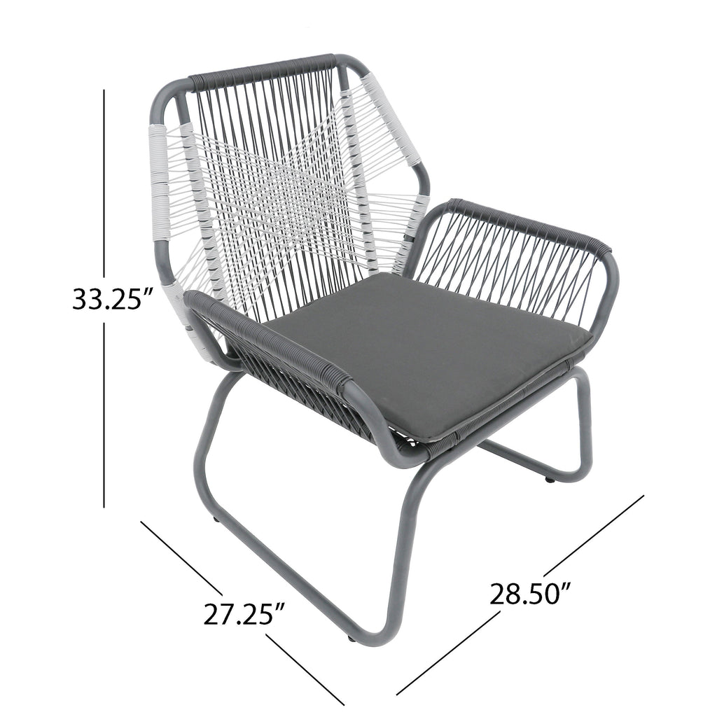 Milan 3PC Chat Set