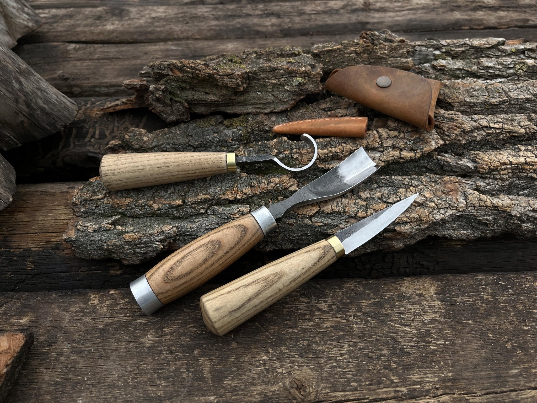 3-Piece Spoon Carving Tool Set