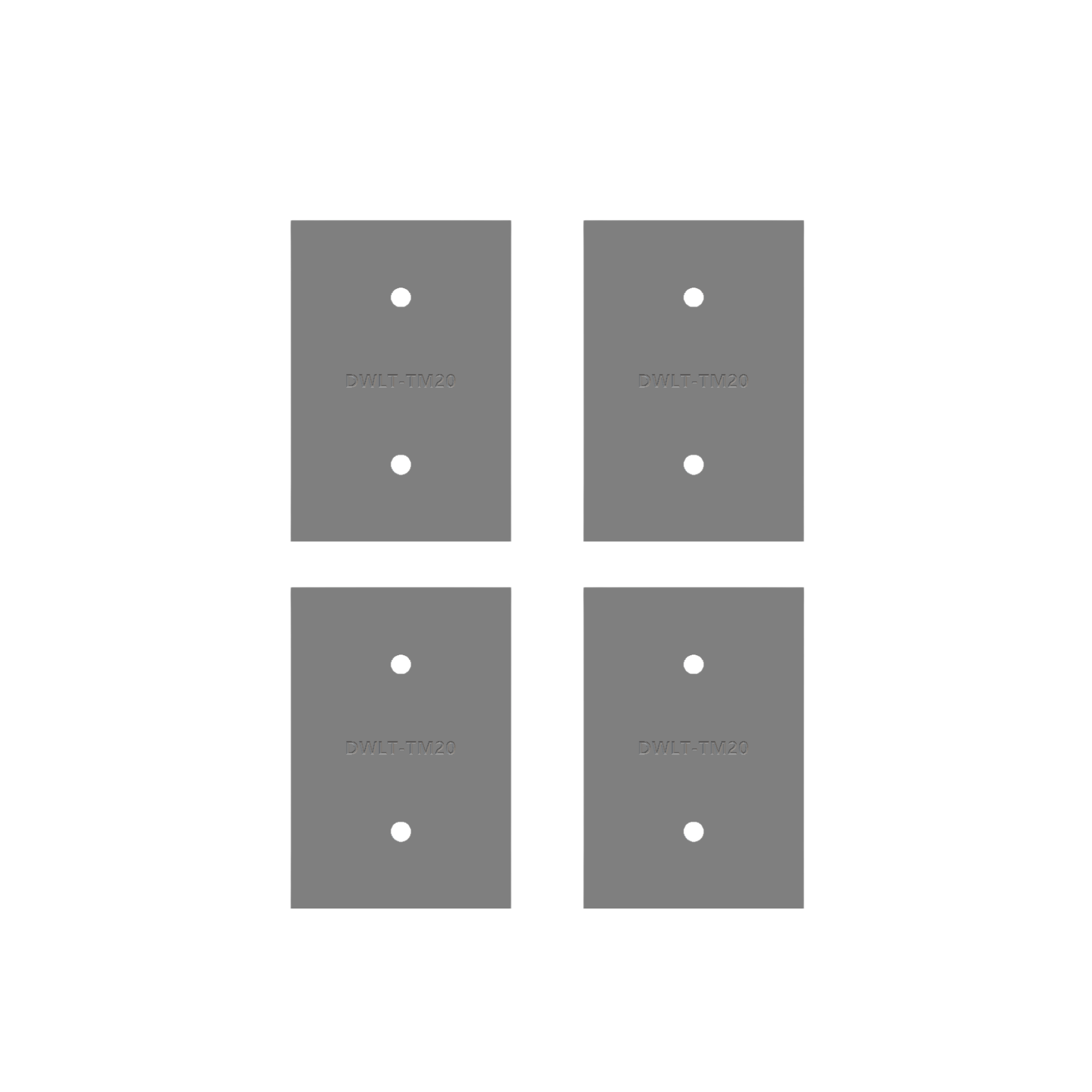 DeWalt 20V Tool Mount | Tool Holder (4 Pack)