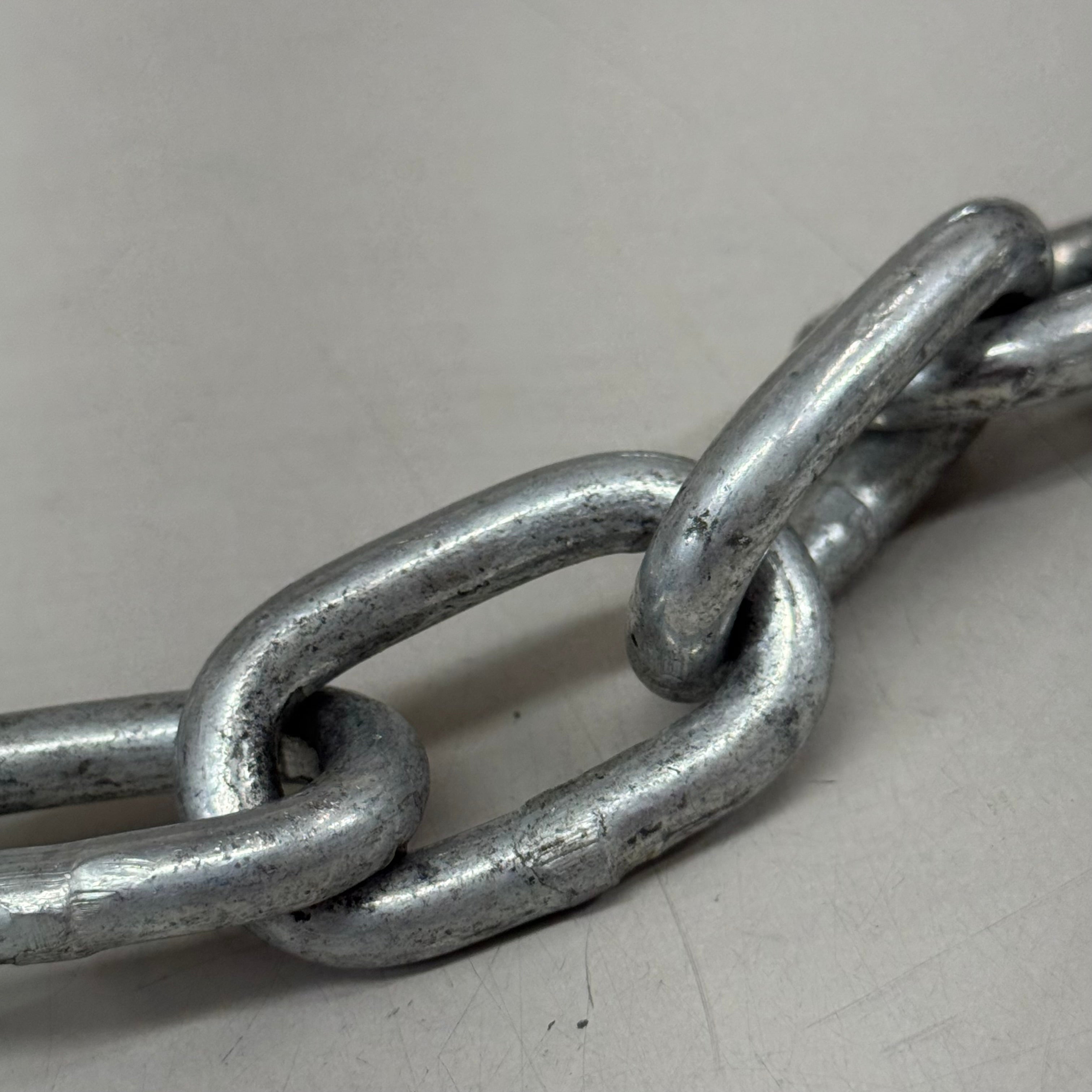 CURT Safety Chain With 2 S-Hooks 48" Clear Zinc 80031 (As-is)