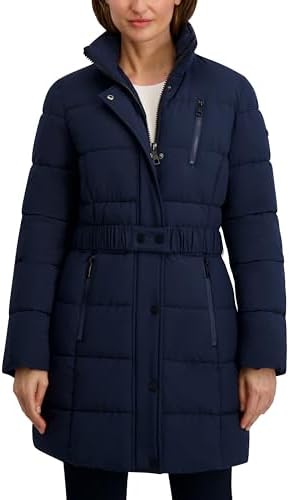 Nautica Women's Heavyweight Stretch Puffer Jacket