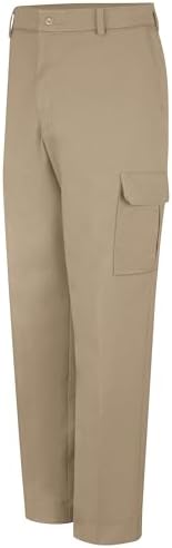 Red Kap Men's Industrial Cargo Pant - Breathable Work Pants, Wrinkle Resistant Design Fights Fading & Stains