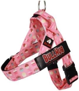 Adjustable Dog Harness– No Pull, No Choke – for English Bulldogs, French Bulldogs, Pugs & Broad-Chested Breeds – Easy, Safe Walks (Cups, Medium)