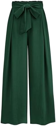 PRETTYGARDEN Women's Palazzo Wide Leg Work Dress Pants