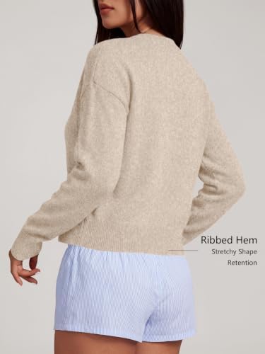 Trendy Queen Cropped Cardigan Sweaters for Women Fall Fashion Clothes 2026