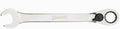 Williams JHW1208RC Reversible Ratcheting 12 Point SAE Combination Wrench, with High Polish Chrome Finish - 1/4-Inch