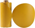 CowboyBOB 100 PCS 6 Inch Gold PSA Sanding Discs 800 Grit Self Adhesive Sticky-Back Sandpaper for DA Sander Finishing Abrasive Sand Paper Woodworking Wood Metal Sanding Disc Roll