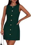 PRETTYGARDEN Women Business Casual Cocktail Work Short Dress