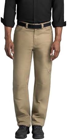 Red Kap Men's Performance Shop Pant - Double Knee Work Pants, Regular Fit, Concealed Zippers for Scratch Protection