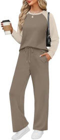 WIHOLL Lounge Sets for Women 2 Piece Fall Outfits 2026 Fashion S-2XL
