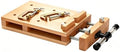 Portable Woodworking Bench Vise, Woodworking Bench Vise Kit, Equipped With 2 G-Type Clamps And Adjustable Limit Blocks, Suitable For Fixing Woodworking Tools In Home Workshops To Process Wood