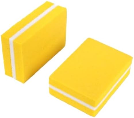 Sponge Nail Buffers 300pcs Mini Nail File 100/180 Disposable Buffer Block Sponge Women Manicure Tool Polish UV Gel Lime a Ongle Wholesale(Yellow)