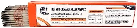 SÜA - E308L-16 - Stainless Steel Welding Electrode - 12" x 3/32" (4.4 LB)