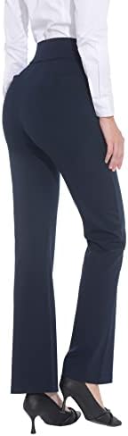ZTN Womens Stretchy Dress Pants High Waist Work Casual