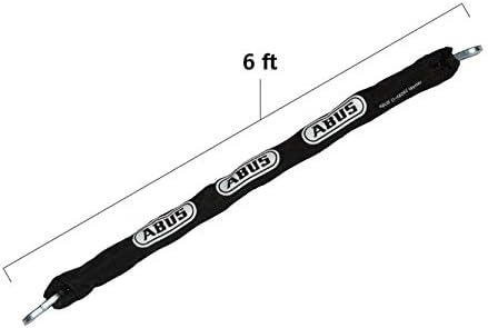 ABUS Hardened Steel 8KS 6 Foot x 5/16" Thick Square Security Chain