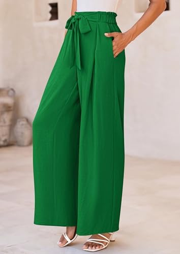 PRETTYGARDEN Women's Palazzo Wide Leg Work Dress Pants