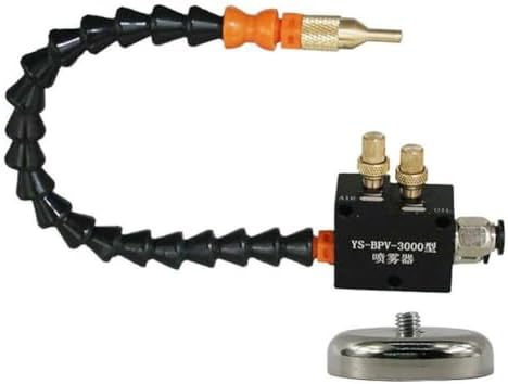 3L Oil Mist Sprayer Coolant Lubrication Spray System, Cutting Cooling Spray Pump for Cutting CNC Engraving Drill Milling Lathe Machine(110V)