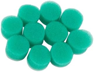 Maxshine 10 Pieces MN01 Mini Polisher and Accessories - 15mm (0.59”) Green Polishing Pads, Great for Small Area Polishing & Buffing in Car Detailing - Professional Auto Detailing Tools