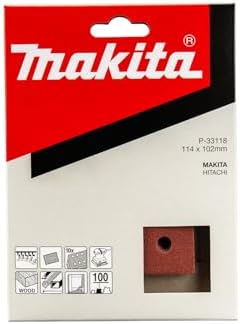 Sanding Paper Velcro 4.49inx4in K100 P-33118 10Pcs