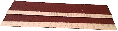 2-3/4x17-1/2 Inch Longboard Sandpaper 50 Pack, 150 Grit Sandpaper Aluminum Oxide Sandpapers Sanding Sheets, Clip-On Auto Body Sander for Wood, Metal, Paint, Plastic Starcke Sandpapers Longboard Sander