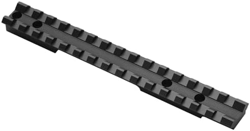 QYT Picatinny Rail Mount for Remington 700 Short Action / 722 / 40X / Ultimate Muzzleloader/Bergara B14 | 0 MOA | 6.276 Inch Aluminum Scope Base