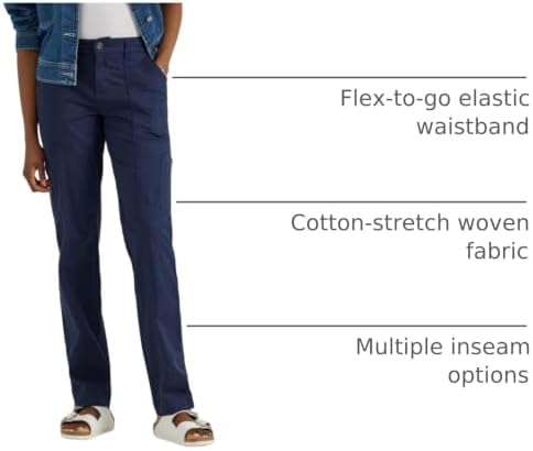 Lee Women's Ultra Lux Comfort with Flex-to-go Utility Pant