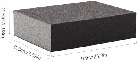 12 PCS Sanding Sponge Set 60-220 Grit Hand Sanding Blocks Wet and Dry