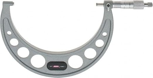 SPI 17-646-1 Calibrated Mechanical Outside Micrometer: 6" to 7 inch Range