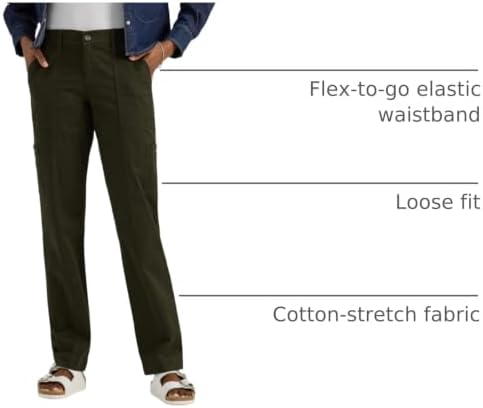 Lee Women's Ultra Lux Comfort with Flex-to-go Utility Pant