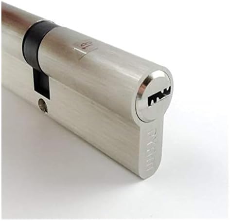 Euro Cylinder Lock,Lock Cylinder Double Open Lock Door Window Security Cylinder Living Room Lock Handle Customized Brass Key Door Barrel Lock(110mm(55 55))