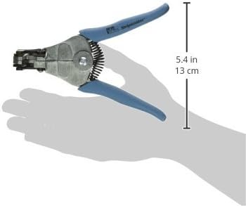 IDEAL Electrical Stripmaster® Wire Stripper, 10-22 AWG - One step precision wire stripping, easily strips wire clean - up to 7/8" (22 mm) (Pack of 2)