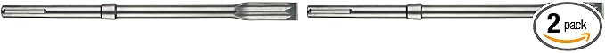 BOSCH HS1935 1 In. x 16 In. R-Tec Flat Chisel SDS-max Hammer Steel (Pack of 2)
