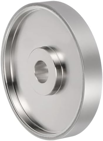 HARFINGTON Diamond Lapidary Wheel 6 Inch x 1 Inch Arbor Hole 1000 Grit Grinding Wheels for Stone, Marble, Glass, Ceramics, Crystal, Carbide, Steel