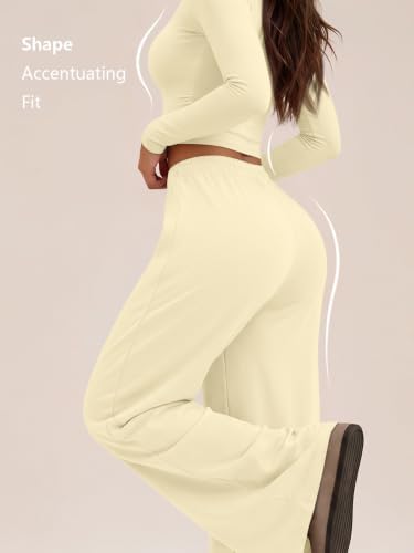 Trendy Queen Women's 2 Piece 2026 Fall Fashion Lounge Set with Pockets