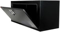 36 Inch Underbody Truck Box Steel Storage Tool Box,36 x 14 x 16 Tool Chest Organizer w/Lock and Keys For Pickup,Truck Bed, RV, Trailer,Heavy Duty Waterproof Black box