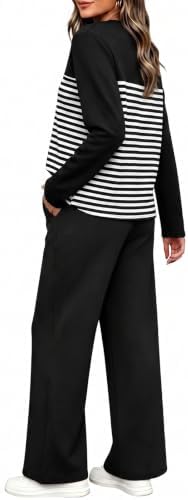 WIHOLL Two Piece Sets for Women Fall Outfits Casual Matching Lounge Sets