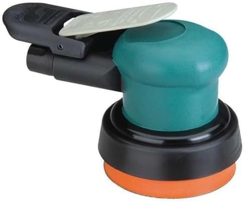 Dynabrade (59015) Dynorbital-Spirit 3.5" (89 mm) Diameter Random Orbital Sander, Non-Vacuum | Proportionate 3/16" (5 mm) Diameter Orbit | 12000 RPM Pneumatic Motor