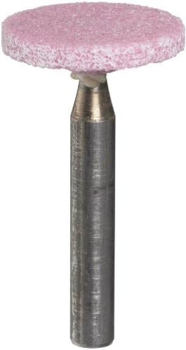PFERD 34118 W215, Grit 60 - Medium, Aluminum Oxide Vitrified Mounted Point with 1/4" Shank