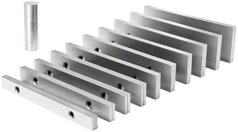 Accusize Precision Parallel Set 1/8 in x 5 in, 10 Matched Pairs