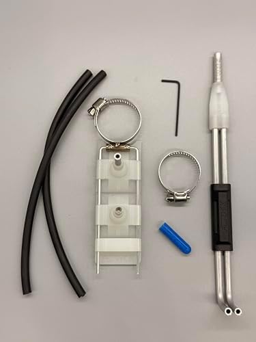Furick Freddicello (TSFC) TIG Welding Trailing Shield System, Gas Purge System with Swivel Design, Compatible with any cup from Fupa12 up to SSBBW (White)