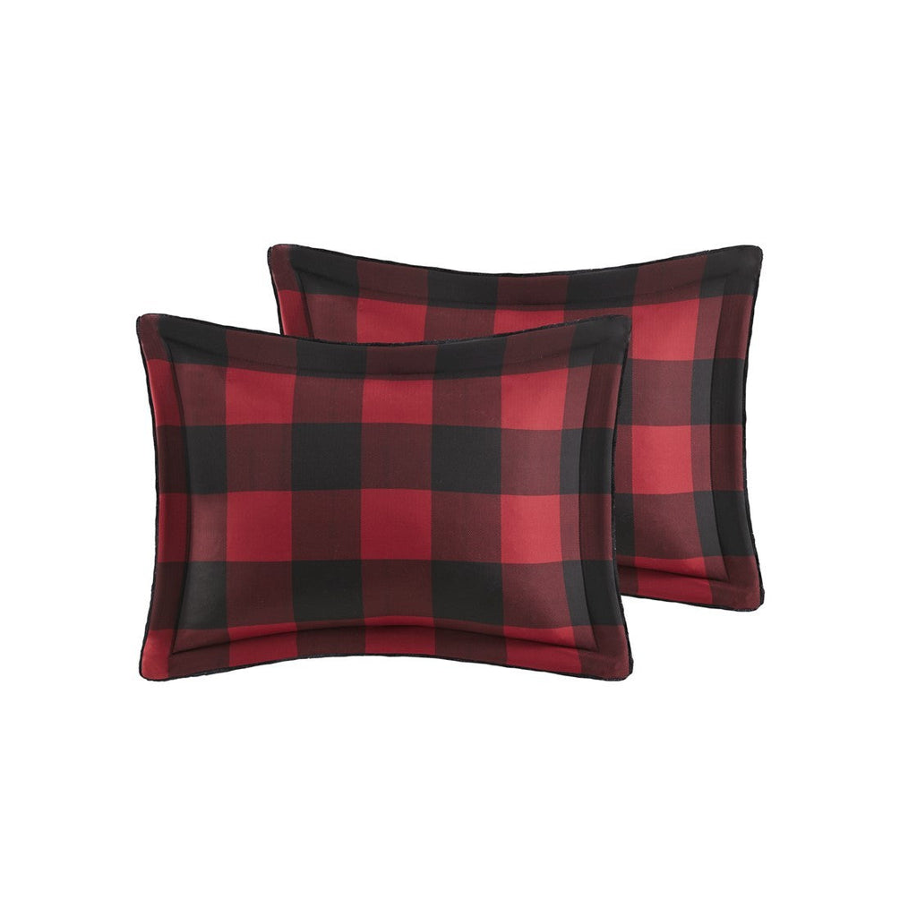King/Cal King Faux Wool to Faux Fur Down Alternative Comforter Set