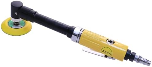 AT-7039L Extended Track Air Polisher, Handheld Pneumatic Grinder 20,000 RPM