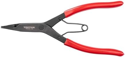 TEKTON 9 Inch Curved Tip Lock Ring Pliers | PRR53206