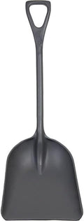 Remco 6982RG Grey Polypropylene Industrial Hygienic Shovel, 26" Blade
