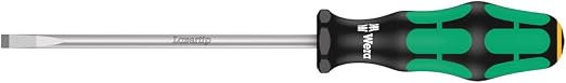 WERA 05105650001 334/6 Rack Screwdriver Set Kraftform Plus Lasertip and Rack, 6 Pieces