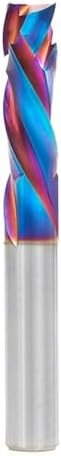 Amana Tool Spektra Extreme Tool Life Solid Carbide CNC Compression Spiral Router Bit, 46010-K, 3/8 D x 1-1/8 CH x 3/8 Shank x 3 Inch Long 3 Flute