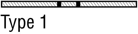 Mercer Industries 614030 - 4" x 1/32" x 3/8" Cut-Off Wheels for Metal (100 pack)