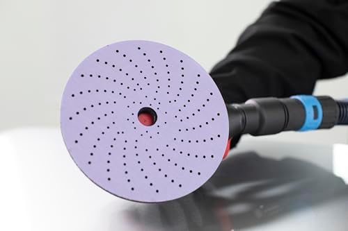 3M Cubitron II Hookit Clean Sanding Abrasive Disc 31478, 5 in, 1000+ Grade, Pack of 50 Discs, Virtually Dust-Free, High Performance, Long Lasting, Multi-Hole Pattern, for Automotive Sanding