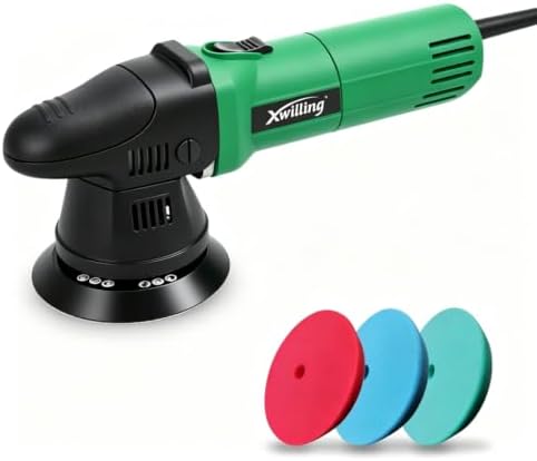 Car Polisher Buffer, 5-Inch 8MM Dual Action Random Orbital