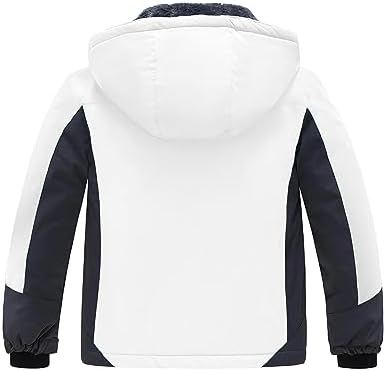 wantdo Girls Winter Ski Coat Fleece Snowboarding Jacket Waterproof 10000mm